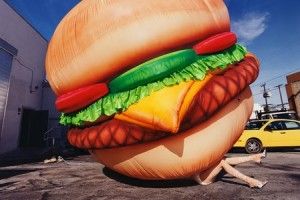 Death by Hamburger, David LaChapelle